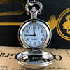 Masonic Black and Silver  Quartz Movement Vintage Pocket Watch