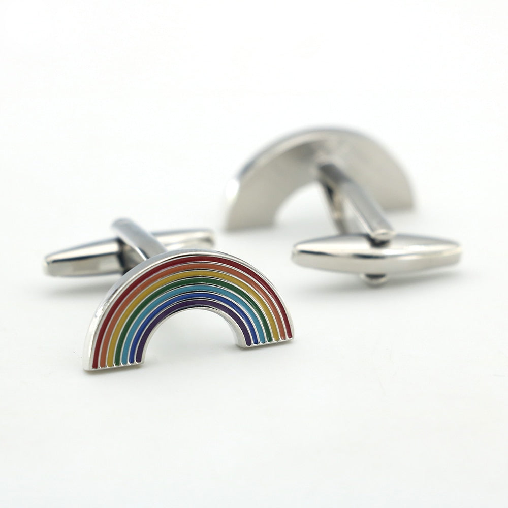 Masonic Royal Ark Mariner Rainbow Cufflinks