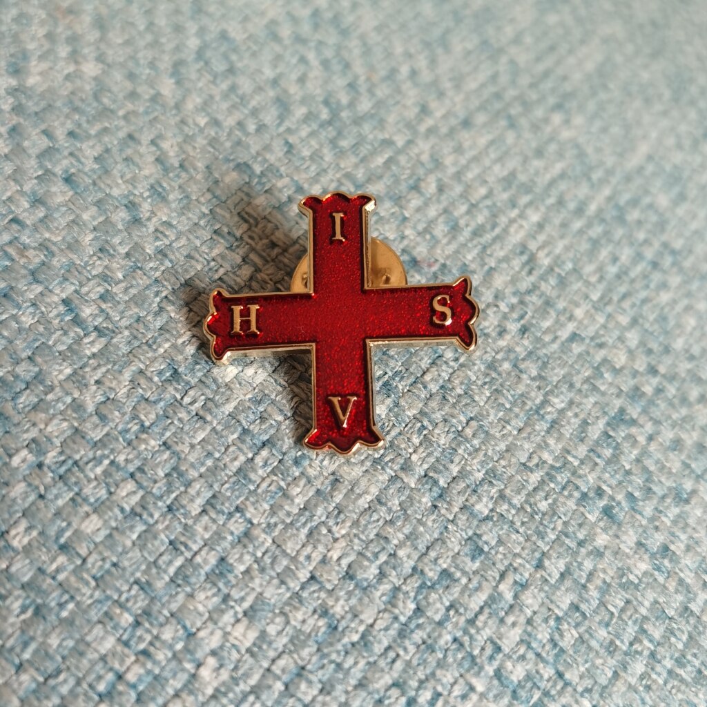 Masonic Red Cross of Constantine Lapel Pin