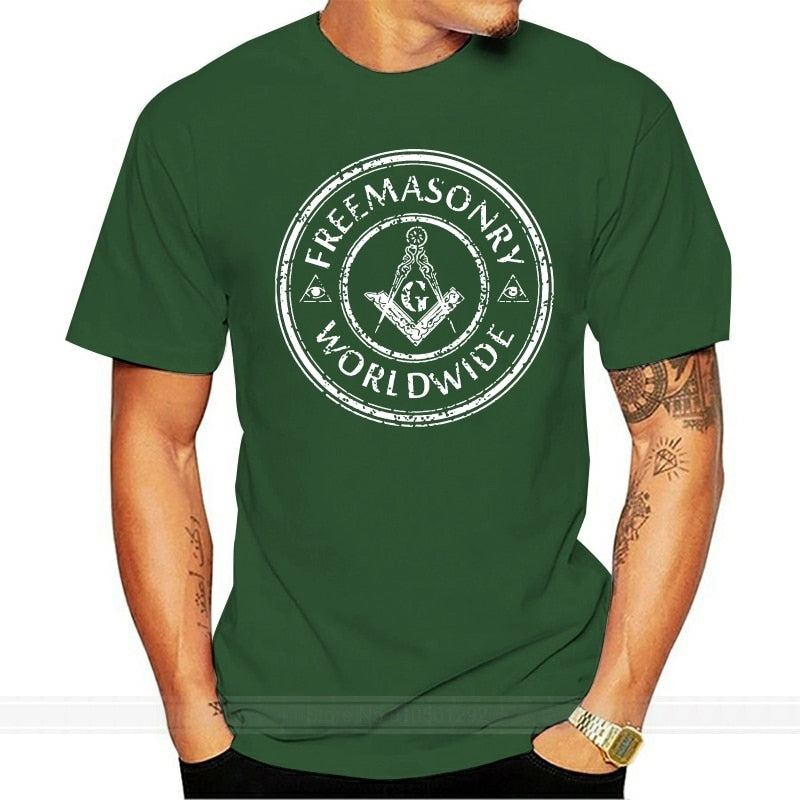 "Freemasonry Worldwide" Masonic T-shirt