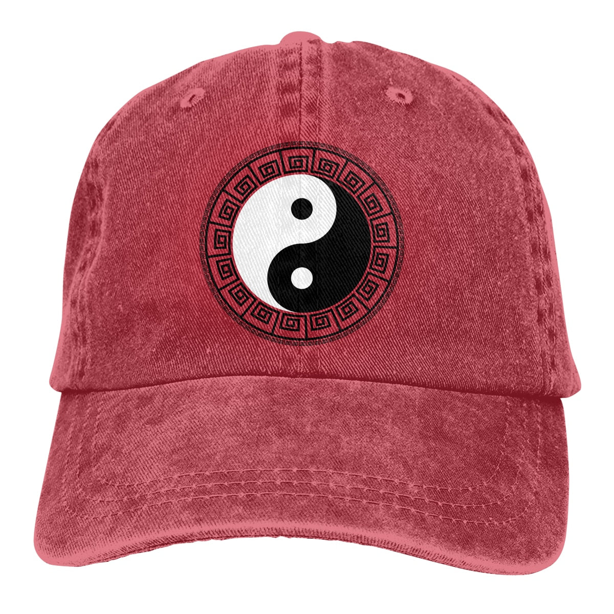 Yin & Yang Symbol Baseball Caps