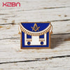 Masonic Blue and White Lapel Pins