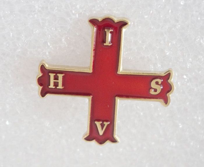 Masonic Red Cross of Constantine Lapel Pin