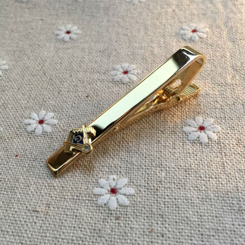 Masonic Square and Compass Tie Bar