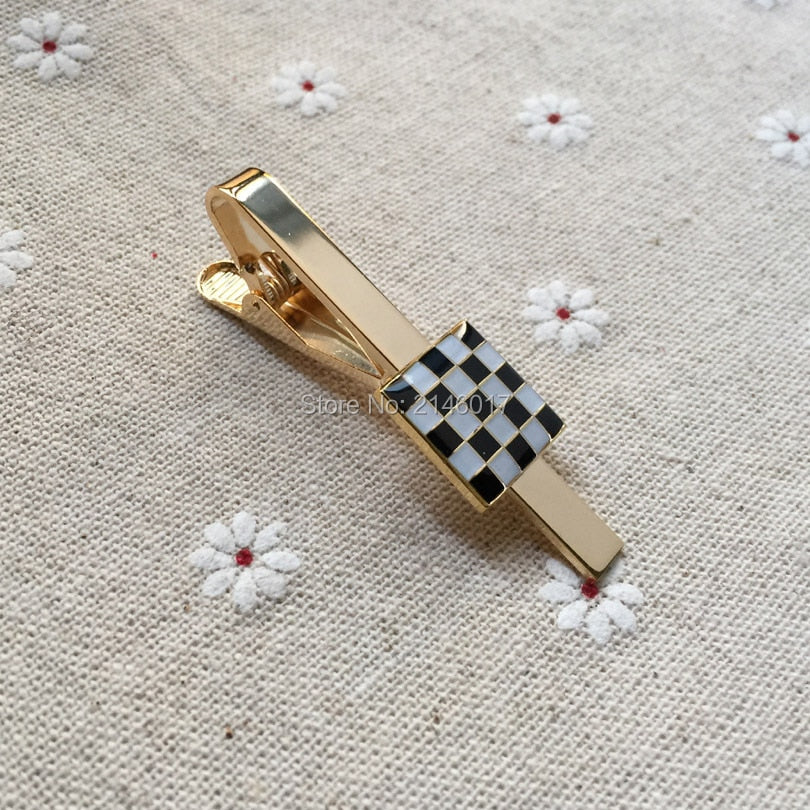 Masonic Mosaic Pavement Tie Clip