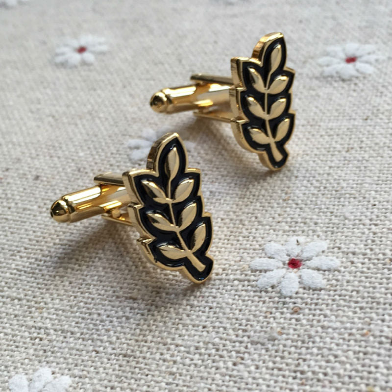 Masonic Acacia Leaf Master Mason Cufflinks