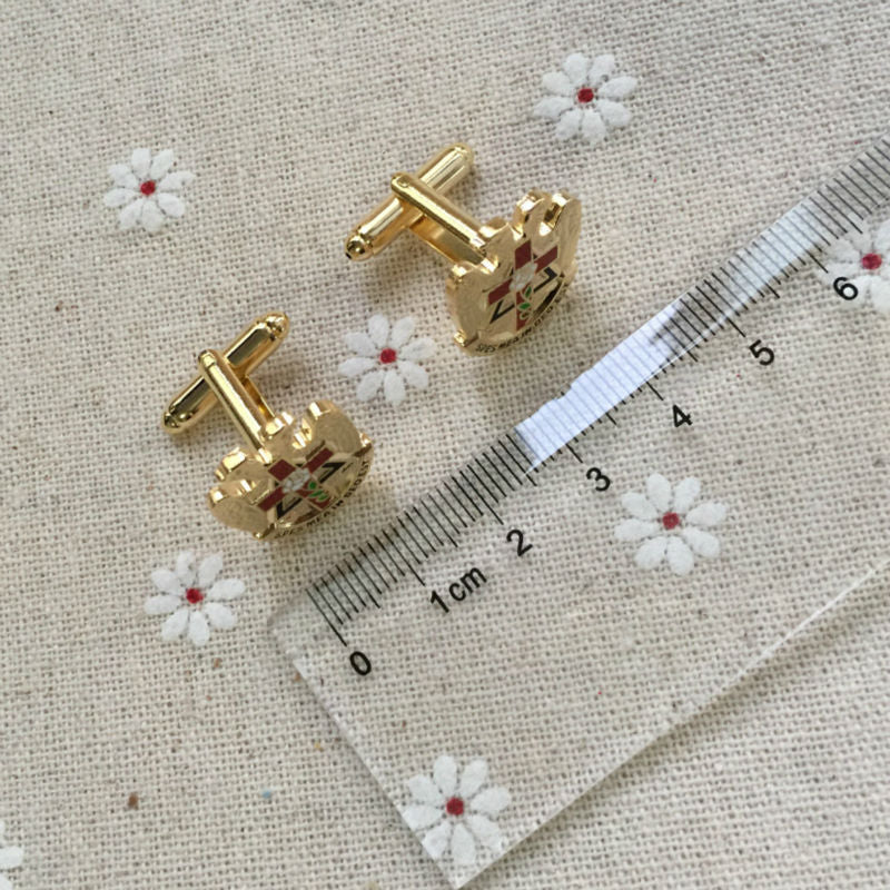 Masonic Scottish Rite Rose Croix Freemason Cufflinks