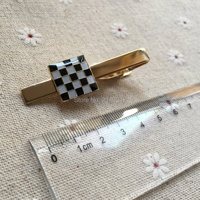 Masonic Mosaic Pavement Tie Clip