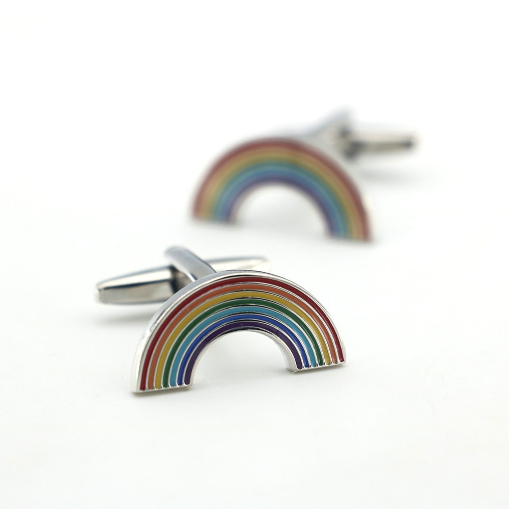 Masonic Royal Ark Mariner Rainbow Cufflinks