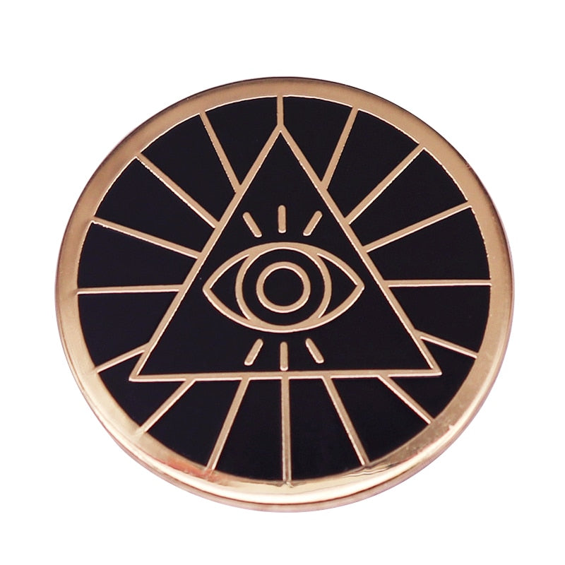 Masonic All-Seing Eye Lapel Pin