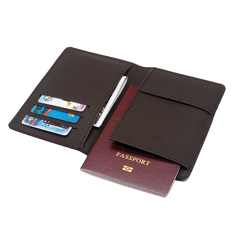 Masonic "Faith Hope Charity" Passport Cover and Credit Cards Holder