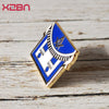 Masonic Blue and White Lapel Pins