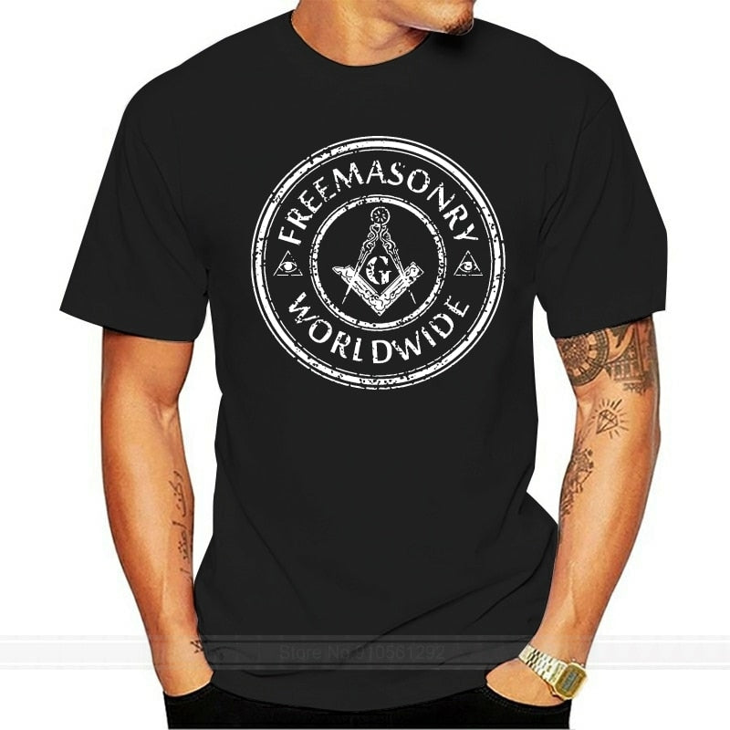 "Freemasonry Worldwide" Masonic T-shirt