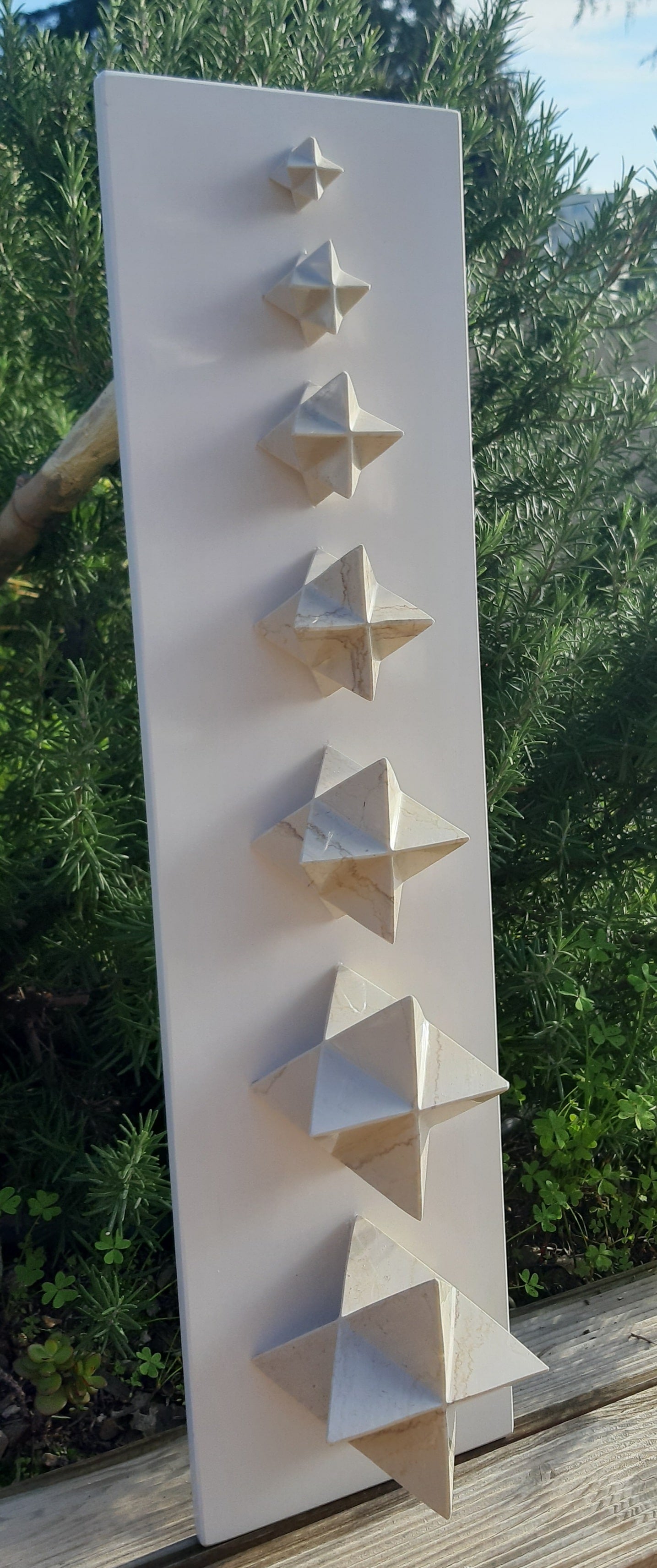 Sculpture « Planche de 7 MERKABAHS »