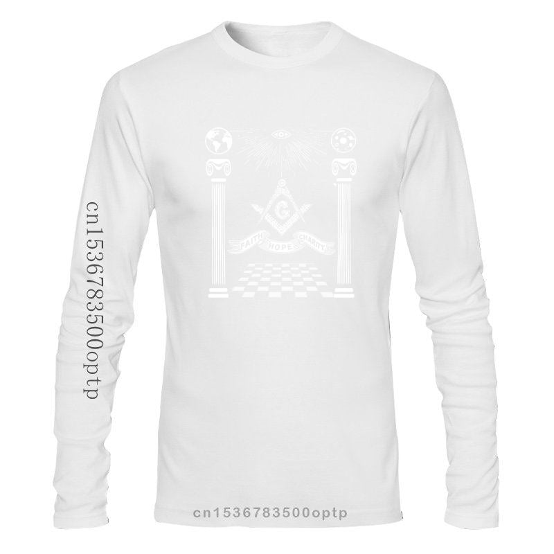 Masonic "Faith Hope Charity" Long Sleeves T-shirt