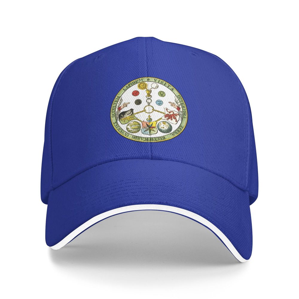 Masonic Esoteric V.I.T.R.I.O.L. Formula Baseball Caps