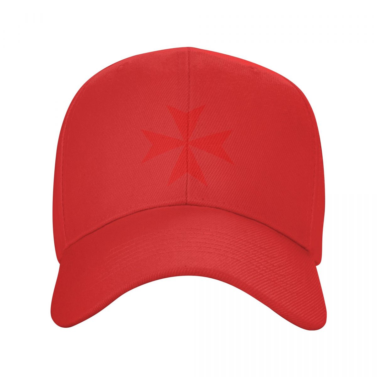 Masonic Knights Templar Red Maltese Cross Baseball Caps