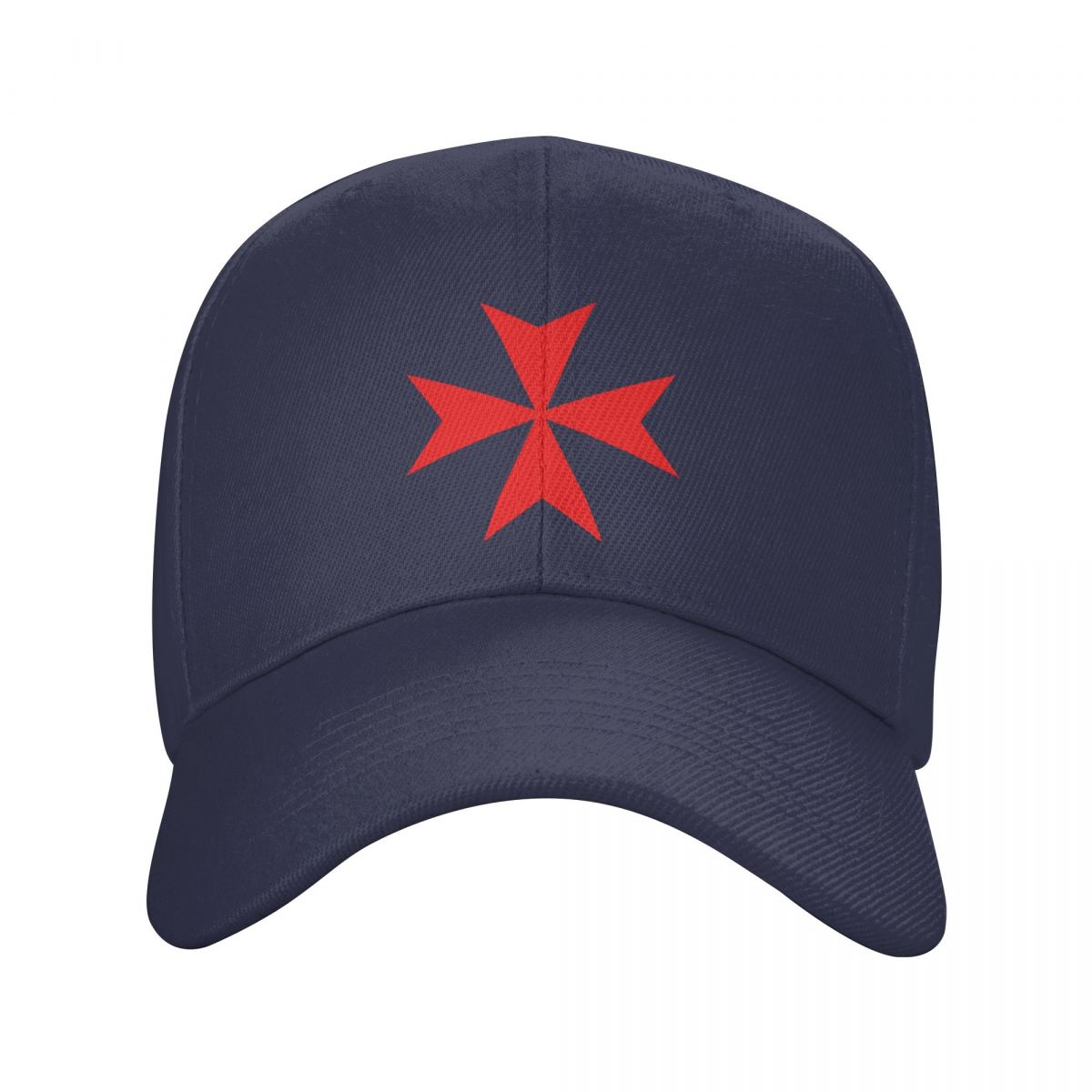 Masonic Knights Templar Red Maltese Cross Baseball Caps