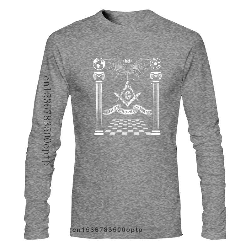 Masonic "Faith Hope Charity" Long Sleeves T-shirt