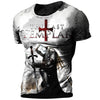 Vintage Knights Templar Breathable Polyester T-shirts