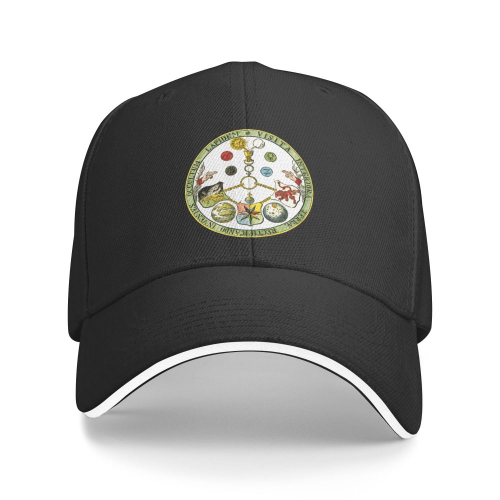 Masonic Esoteric V.I.T.R.I.O.L. Formula Baseball Caps