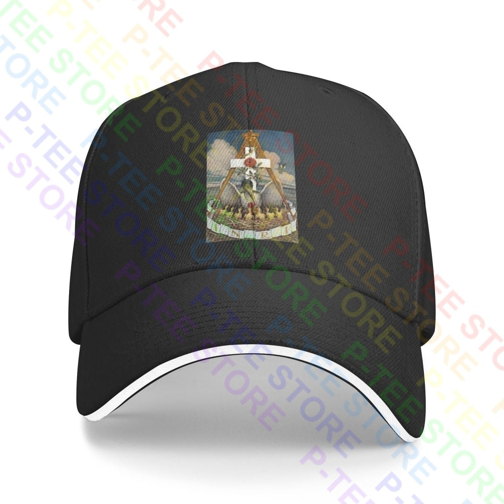 Masonic Scottish 18th Degree AASR INRI Pelican Baseball Caps