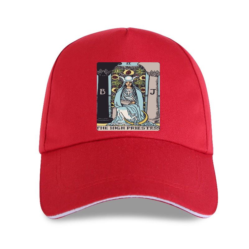 Esoteric Tarot High Priestess Baseball Caps