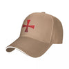 Masonic Knights Templar Red Cross Baseball Caps