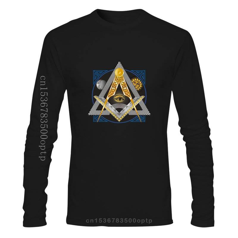 Masonic Eye Inspired Long Sleeves T Shirts