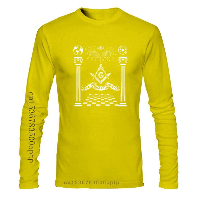 Masonic "Faith Hope Charity" Long Sleeves T-shirt