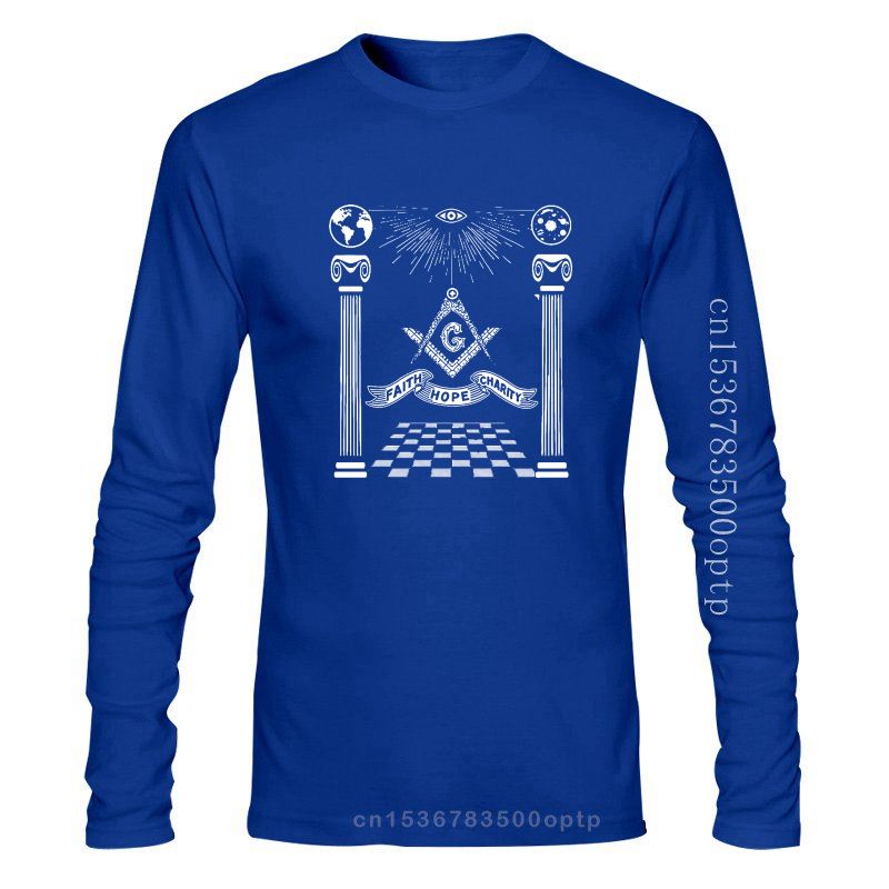 Masonic "Faith Hope Charity" Long Sleeves T-shirt