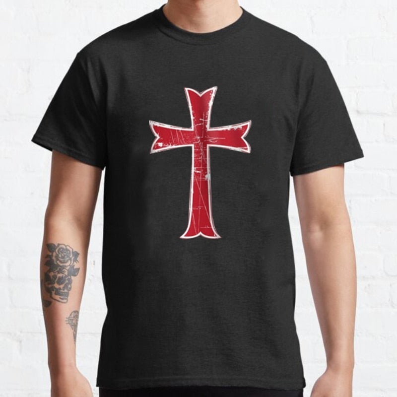 Masonic Knights Templar Red Cross T-Shirt