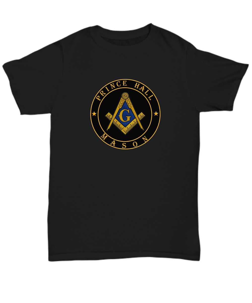 Masonic Prince Hall Mason PHA Square Compass T-shirts