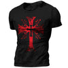 Vintage Knights Templar Breathable Polyester T-shirts