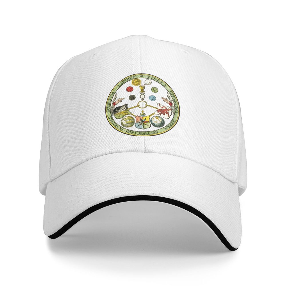 Masonic Esoteric V.I.T.R.I.O.L. Formula Baseball Caps