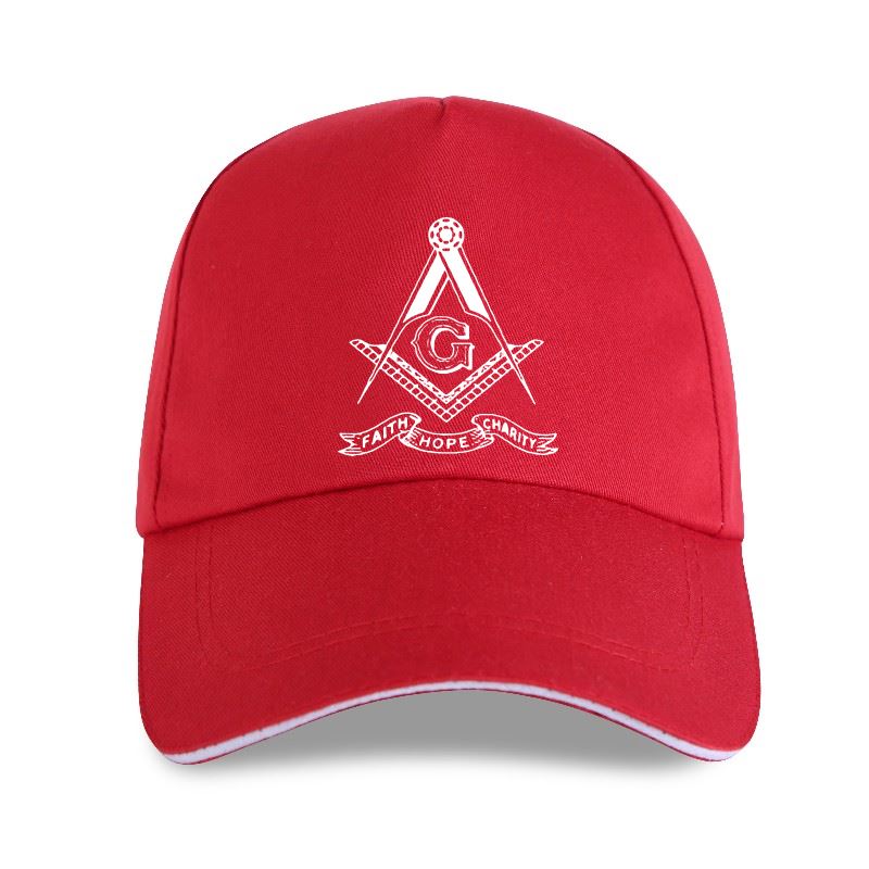 MASTER MASON BLUE LODGE - GOLDEN SQUARE & COMPASS G - BASEBALL CAP