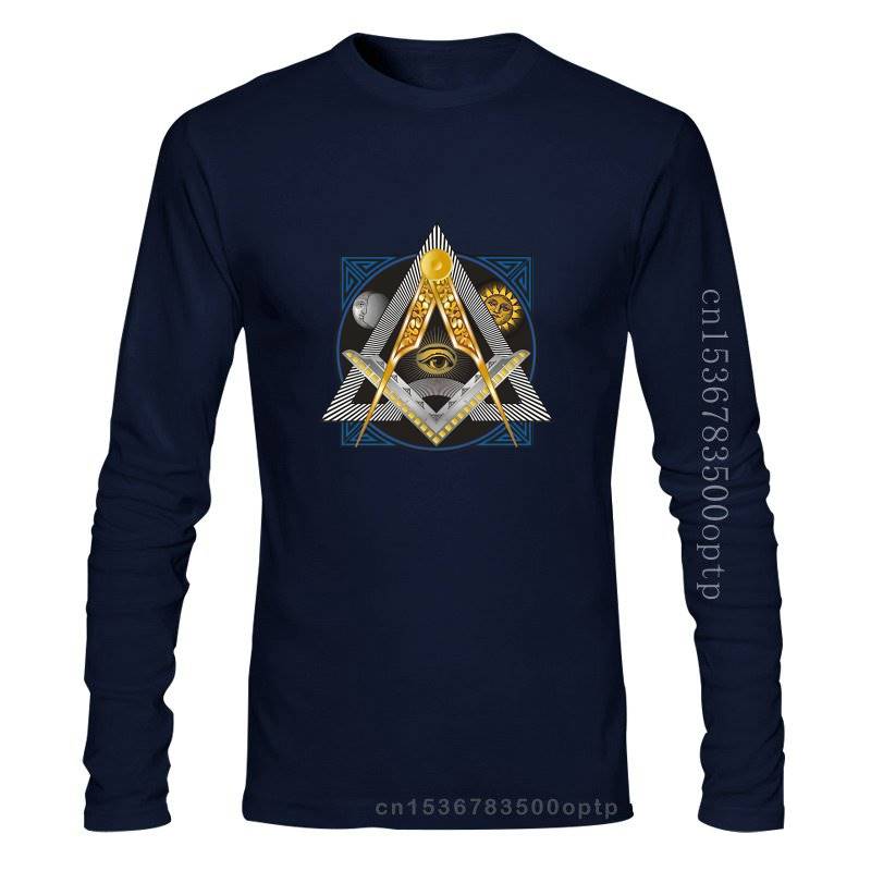 Masonic Eye Inspired Long Sleeves T Shirts