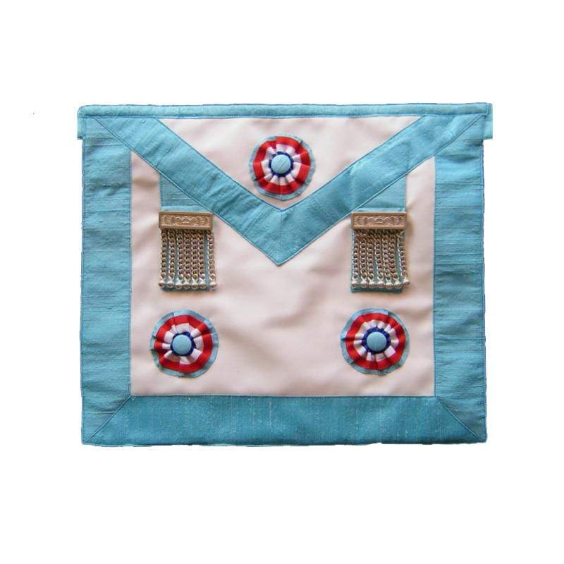 Craft Master Mason Apron 2 - Emulation Working - France (G.L.N.F.). 39 x 33 cm