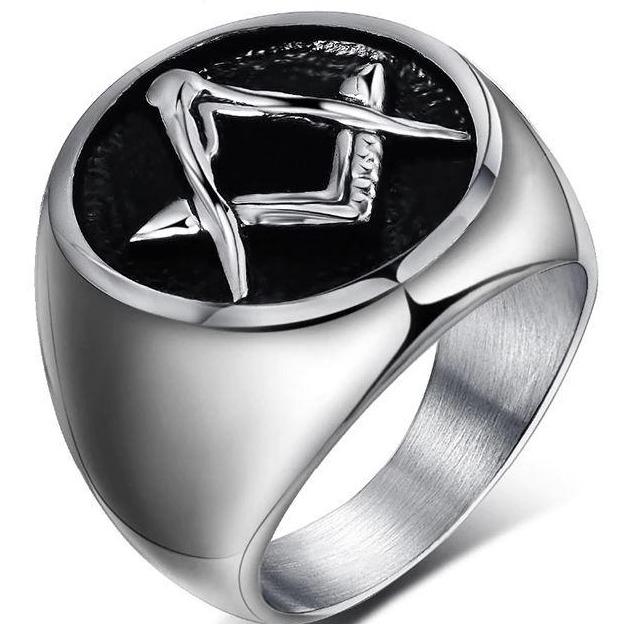 Masonic Signet Ring ( Silver )