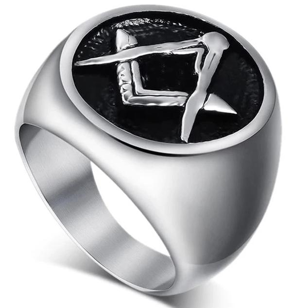 Masonic Signet Ring ( Silver )