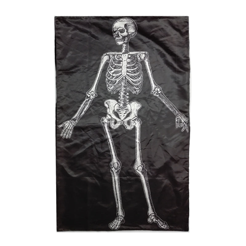 Drap mortuaire « Squelette » - Satin (167x100cm)