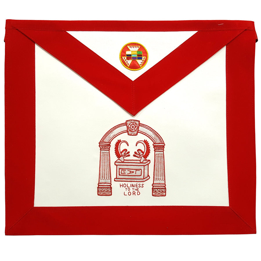 Royal Arch Most Excellent Master Past High Priest Apron - American Constitution. 41x34cm