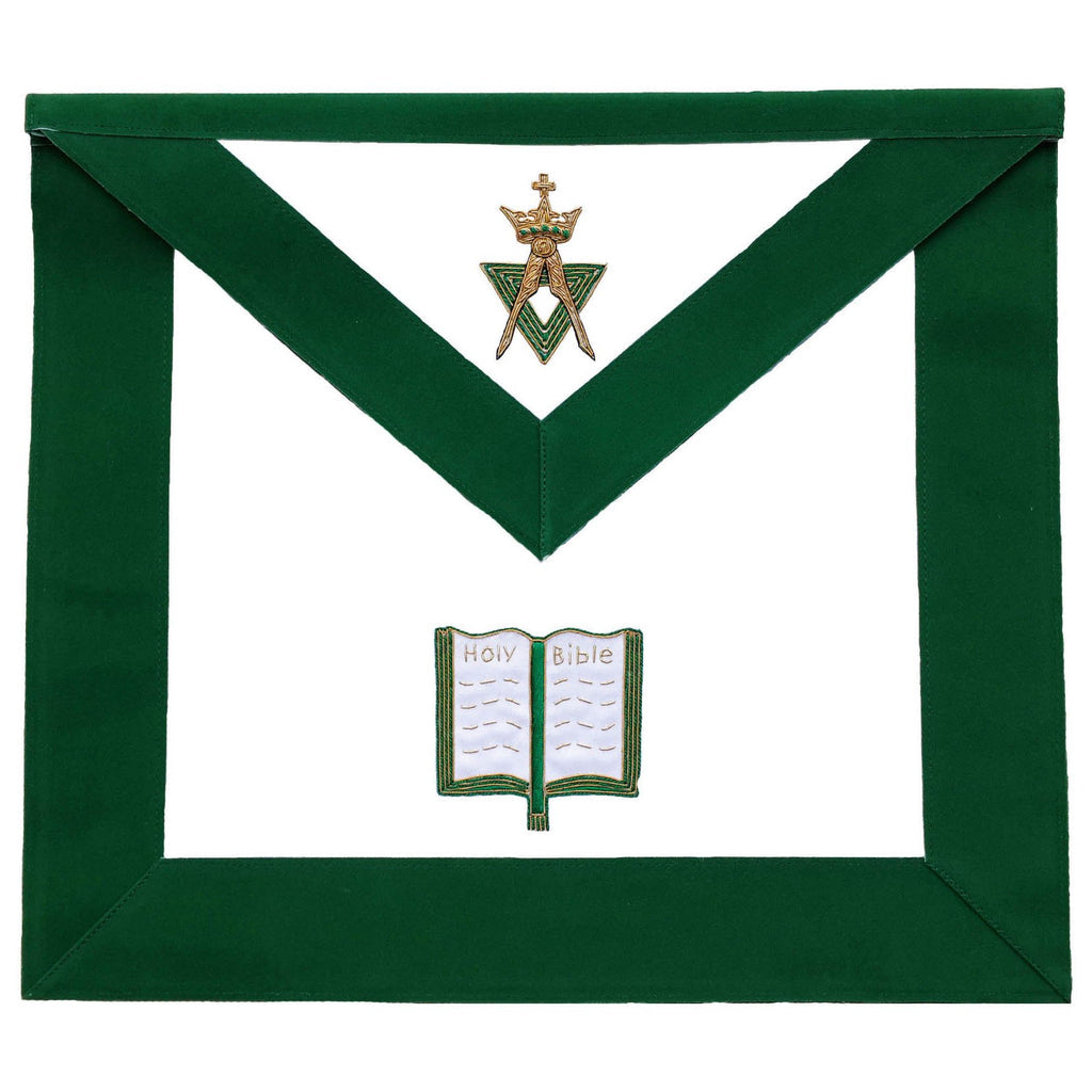 Allied Masonic Degrees Chaplain Apron - English Constitution. 41x35 cm