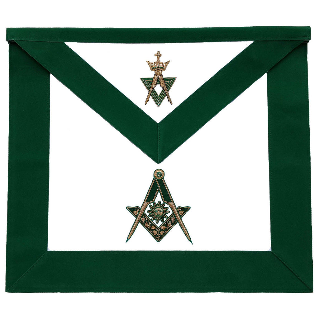 Allied Masonic Degrees Senior Deacon Apron - American Constitution. 41x35 cm