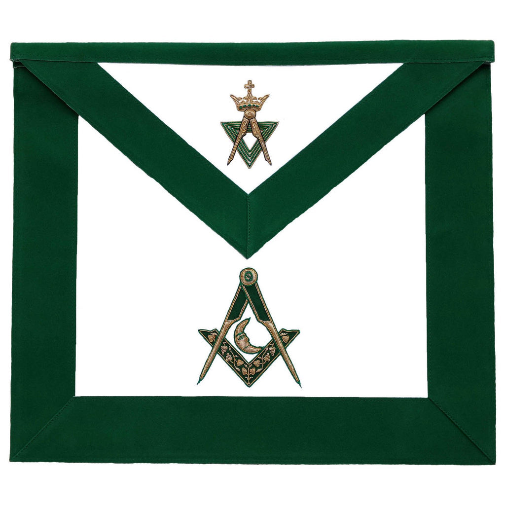 Allied Masonic Degrees Junior Deacon Apron - American Constitution. 41x35 cm