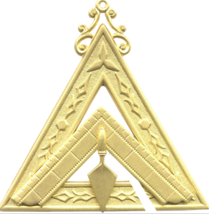 Cryptic (Royal & Select Masters) Master Collar Jewel - American Constitution