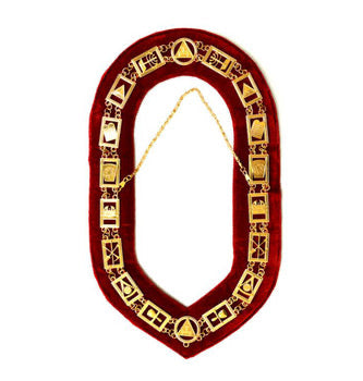 Royal Arch Officer Chain Collar - American Constitution