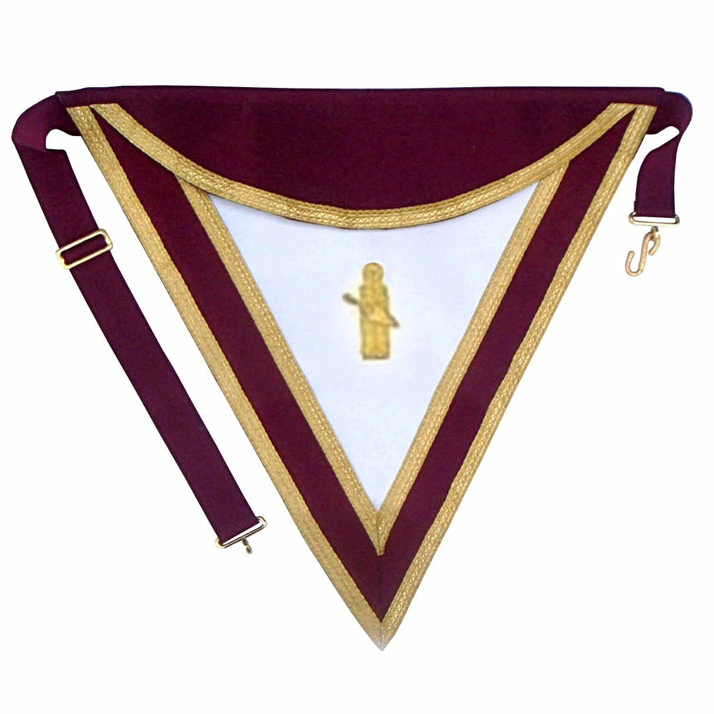 Royal & Select Masters Grand Council Officer Apron - English Constitution