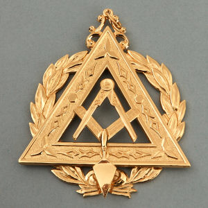 Cryptic (Royal & Select Masters) Grand Illustrious Master Collar Jewel - American Constitution