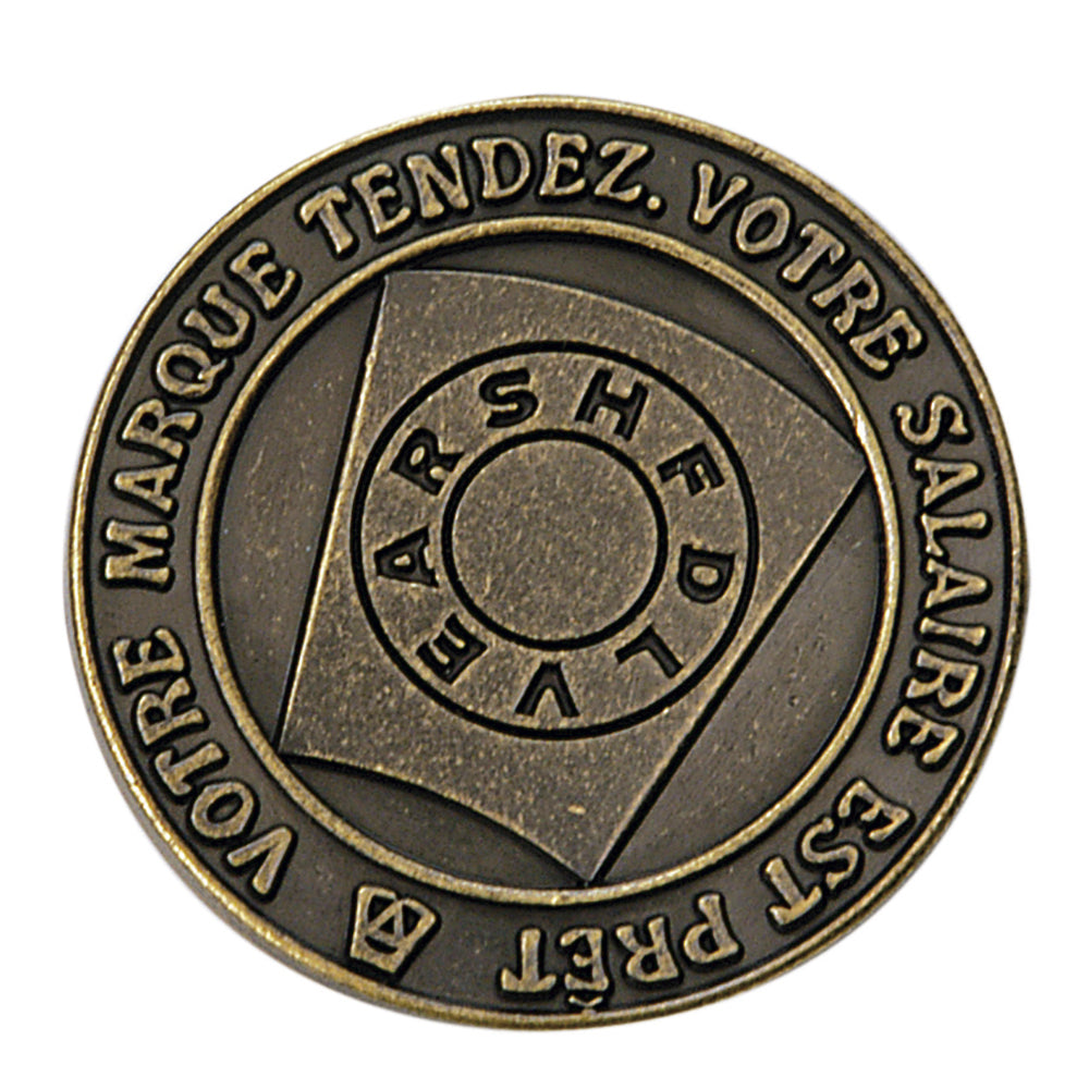 Mark Master Mason Token - France (G.L.N.F.)